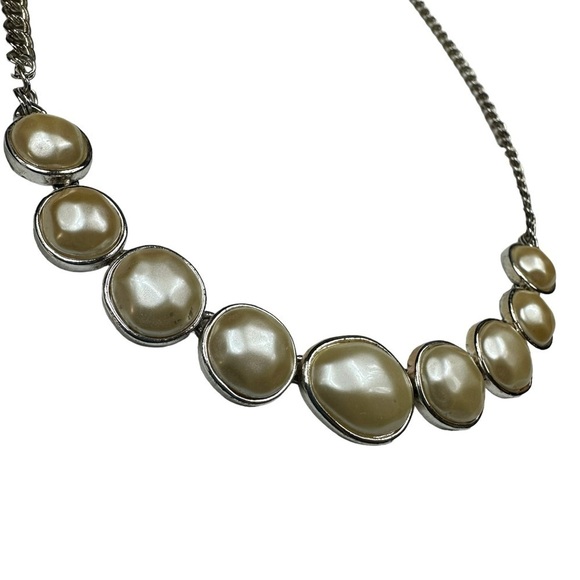 Five Beautiful Necklaces, Pearls, Tassels, CZ, Purple Stone - Picture 9 of 16